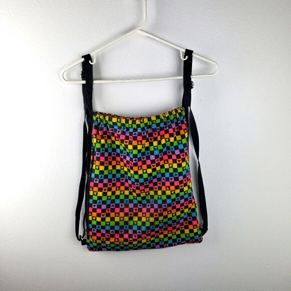 Disneyland Parks Mickey Mouse Rainbow Colorful Adjustable Backpack - Picture 1 of 8